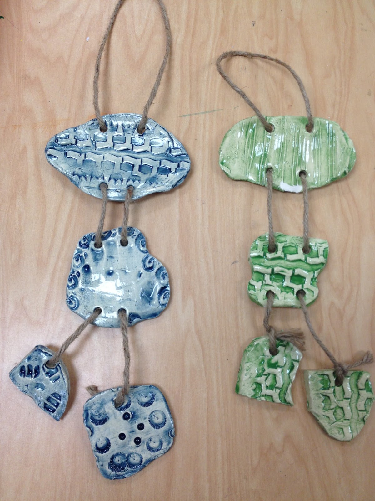 COLOR for EVERYONE: Adaptive Art: Clay Wind Chimes